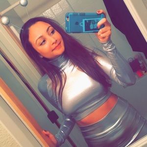 Metallic (Alien) Rave/Festival Costume